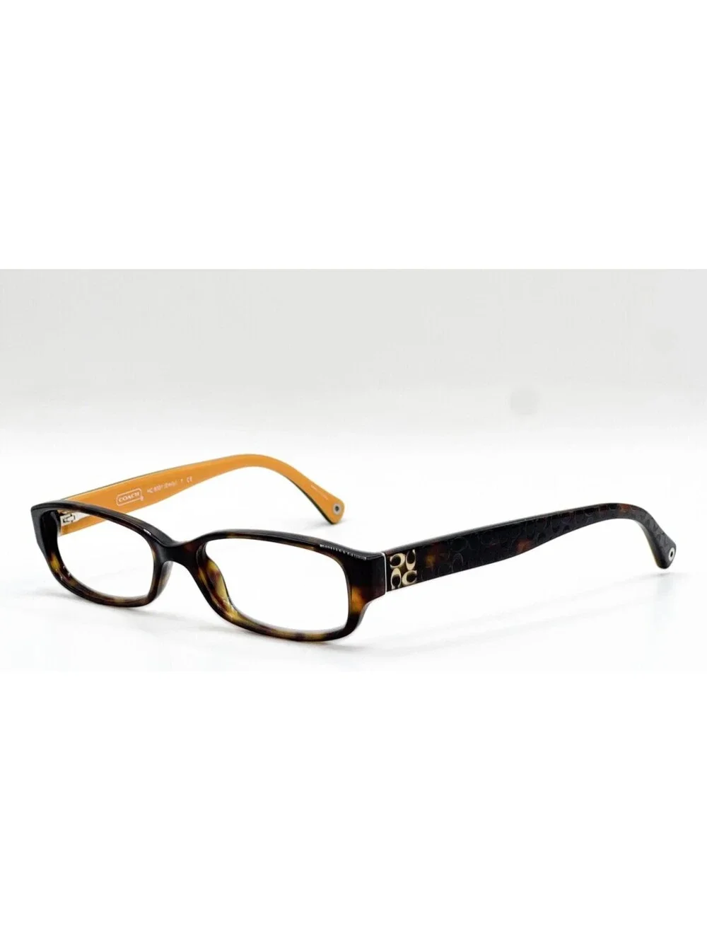 Coach Hc 6001 5055 Dark Tortoise Authentic Eyeglasses 50-15-135